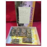 WWII German Tank Lot 6 Completed Models 1/72
