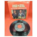 1982 David Bowie Bing Crosby 45rmp Record X-Mas