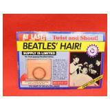 The Beatles Hair! Lock from The Fab Four Sealed