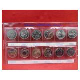 2000 Canada Millennium Quarter Collection
