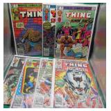 7x Marvel Two In One The Thing Comics 1973-1974