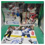 3x Signed Hockey 8x10' Photos Versteeg Knuble Wisn