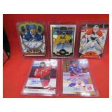 Autograph Lot 5 Signed Hockey Cards NHL