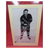 1944-63 Andy Bathgate Beehive Hockey Photo Vintage