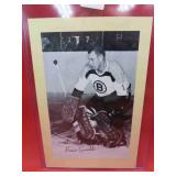 1944-63 Bruce Gamble Beehive Hockey Photo Vintage