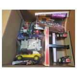 1981 ESSO Gas Station Playmobile Toy Set NICE