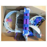 1990 TMNT Techno Drome Action Figure Play Set Toy