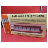 Con-Cor HO Trains Illinose Flat Car w Load MIB