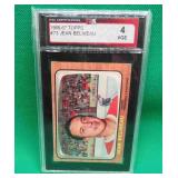 Jean Beliveau KSA 4.0 1966-67 Topps #73 Montreal