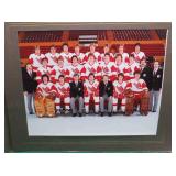 1982 Canada National Junior Team Photo W/ Holder