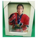 Simon Gagne Signed 5x7' Framed Picture Team Canada