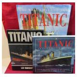 Titanic Lot 3 Illustrated Coffee Table Books