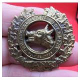 WWII Canadian Light Infantry (Tank) Cap Badge OLD