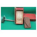 Valet Auto Strop Razor With Box & Leather Strap