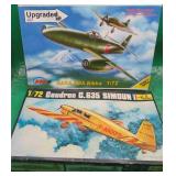 2x Military Model Kits Sealed 1/72 Nakajima Kikka