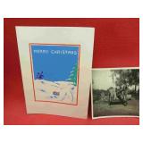 WWII 1945 Canadian Army 5th Anti-tank RCA Card