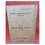 WWII French from Scratch RAF British Booklet