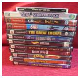 Playstation 2 Lot 10 Video Games + 2 Extras