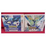 Pokemon Lot 2 Nintendo 3DS Video Games