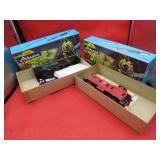 Athearn Trains Lot 2 HO Model Car Kits w Caboose