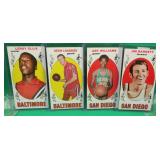 4x 1969-70 Topps Basketball Tall Boys Cards Ellis