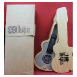 The Beatles Commemorative Watch in Wood Case Box