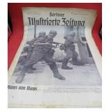 WWII 1941 Berliner German Paper Wehrmacht Cover