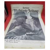 WWII 1941 Berliner German Paper Waffen SS Cover