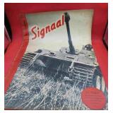 WWII 1943 Signal German Paper Tiger Tank Cover