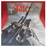 WWII 1941 Adler German Paper Anti-Aircraft Cover