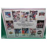 Adam Graves SIGNED 1991-92 UD Sheet /23000 Rangers