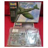 WWII German Heinkel HE70f Fighter Plane Model Kit