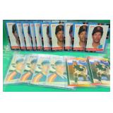 10x Roberto Alomar Rookie Cards + 6x Biggio Rookie