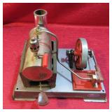 Vintage Wilesco Steam Boiler Engine Toy Germany