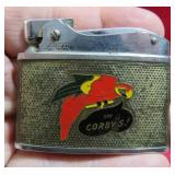 Retro Corby's Whiskey Auer Advertising Lighter
