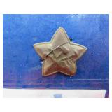 Vintage Russian Army Budenovka Cap Badge