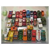 Retro Box Lot Diecast Vehicles NO US SHIPPING
