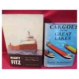 Great Lakes Shipping Books Fitz & Cargoes 1st Eds