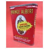 Vintage Prince Albert Pipe Cigarette Tobacco Tin