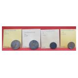 1907-1942 Newfoundland Lot 4 Old Pennies