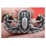 Vietnam War EOD Explosive Ordnance Badge