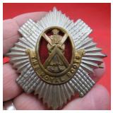 British Army Royal Scots Cap Badge Insignia OLD