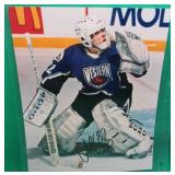 SIGNED Arturs Irbe 8x10' Photo Sharks All-Star