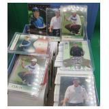 Box Full Of Golf Cards With 2x Mike Weir Relics +