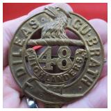 Canada Army 48th Highlanders Cap Badge OLD