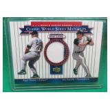 Roger Clemens 2002 UD Game Used Jersey Card