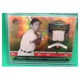 Lou Boudreau 2006 SP Legendary Cuts Relic Card