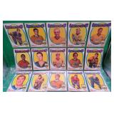 15x 1971-72 O-Pee-Chee L.A. Kings Cards Goring ++