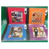 4x 1973-1992 The Rolling Stones Collection CD's