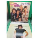 3x Bubble Gum Rock Record Albums Bay City Rollers